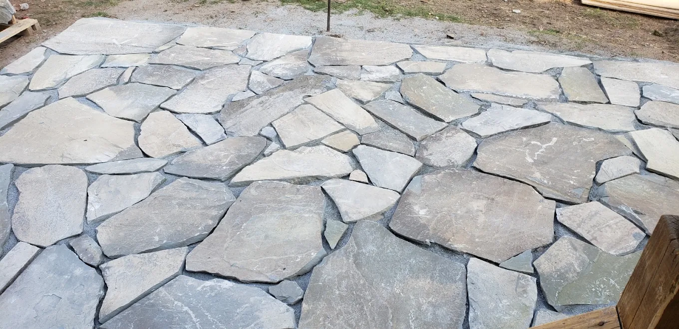 Bluestone patio